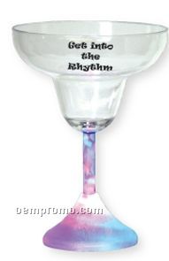 Light-up Margarita Glass W/Blinking Modes (Printed)