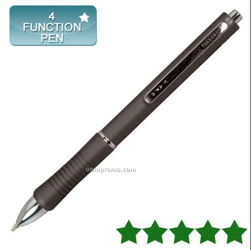 Quadro - 4 Function - Pen/ Stylus/ Highlighter/ Pencil (Grey)