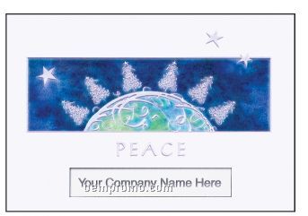 World Peace Window Holiday Greeting Card (After 10/01/11)