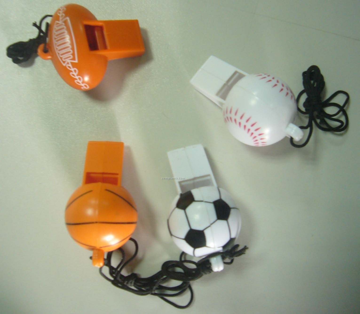 Whistle With Various Ball