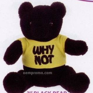 Extra Soft Black Bear Stuffed Animal