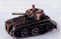 Military Bronze Metal Pencil Sharpener - Armored Vehicle/Tank