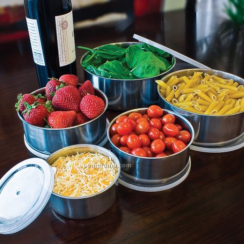 10 PC Stainless Steel Bowl Set