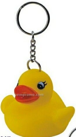 Mini Rubber Duck Keychain