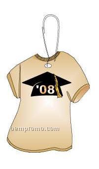 Graduation Cap T-shirt Zipper Pull