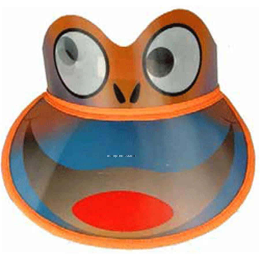 3d Lenticular Sun Visor - Stock / Frog