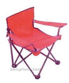 Casual Folding Camp Chair W/ Arms