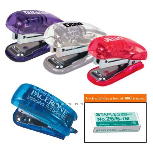 Translucent Stapler With Staple Remover And Staples
