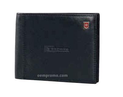 Barcelona Basic Bi-fold Leather Wallet