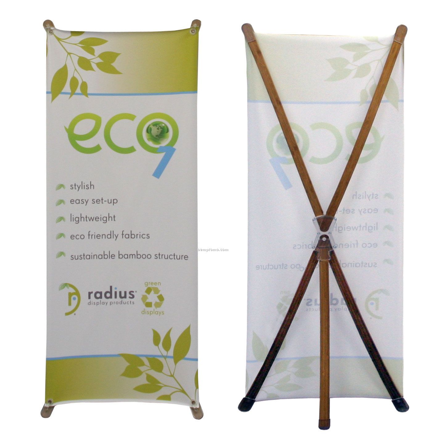 Eco 1 Banner Stand With Banner 19.5