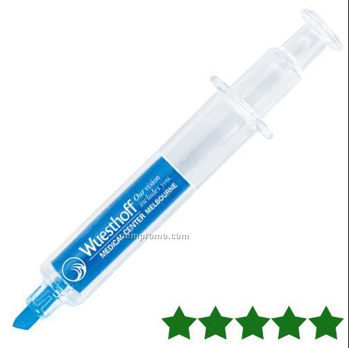 Syringe Highlighter (Blue)