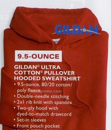 Gildan 50% Ultra Cotton/ 50% Polyester Fleece Hooded Sweatshirt (S-2xl)