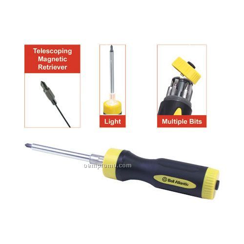 Lite Driver With Telescoping Magnetic Retriever