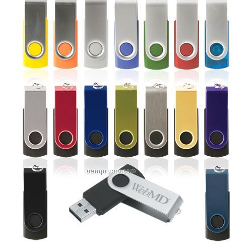 Parma Swivel USB Flash Drive (1 Gb)