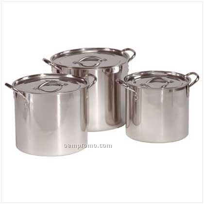 Stainless Steel Stock Pot Set