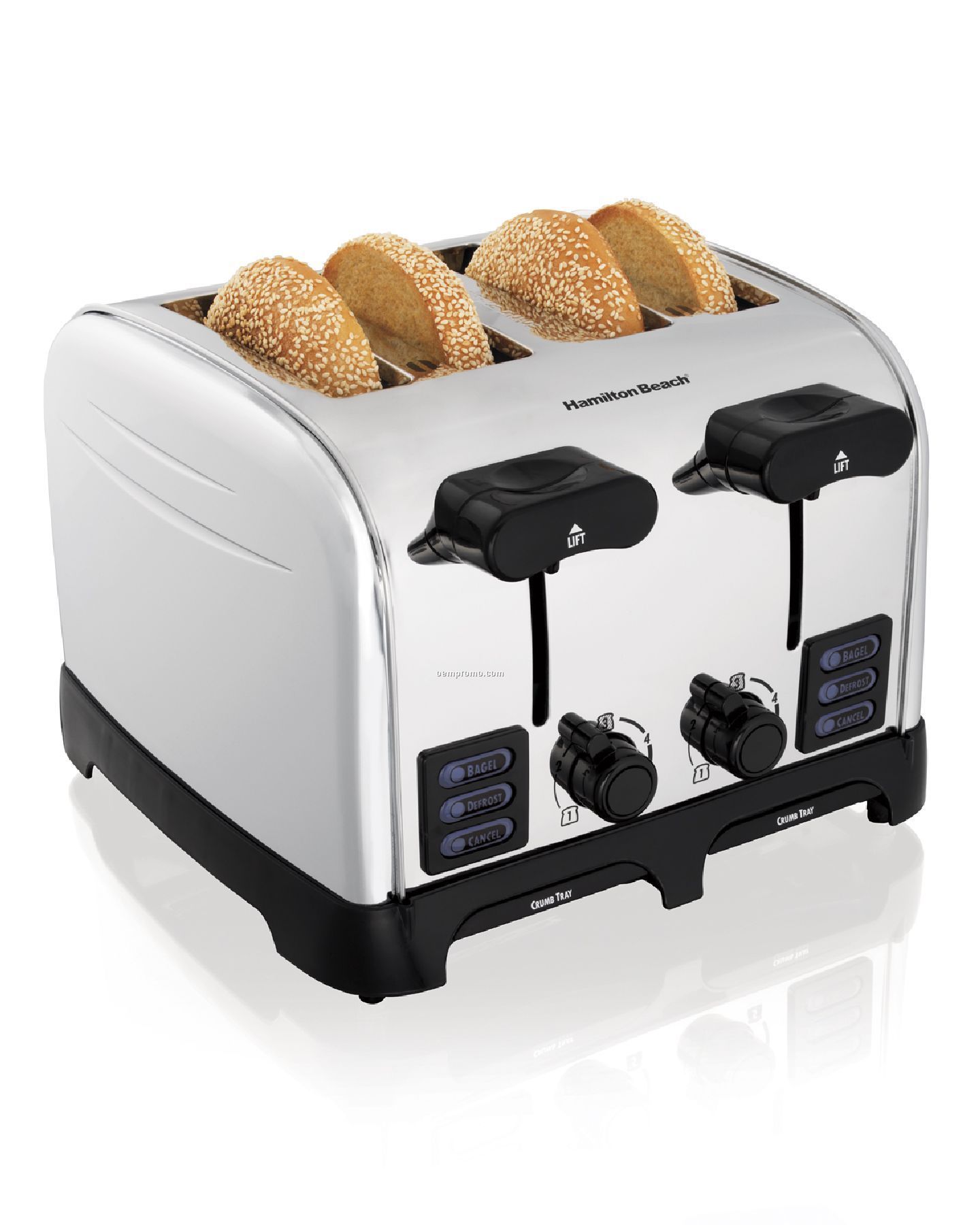 Hamilton Beach - Toasters - 4 Slice - Chrome