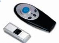 Wireless Presentation Remote W/ Built In Trackball Mouse