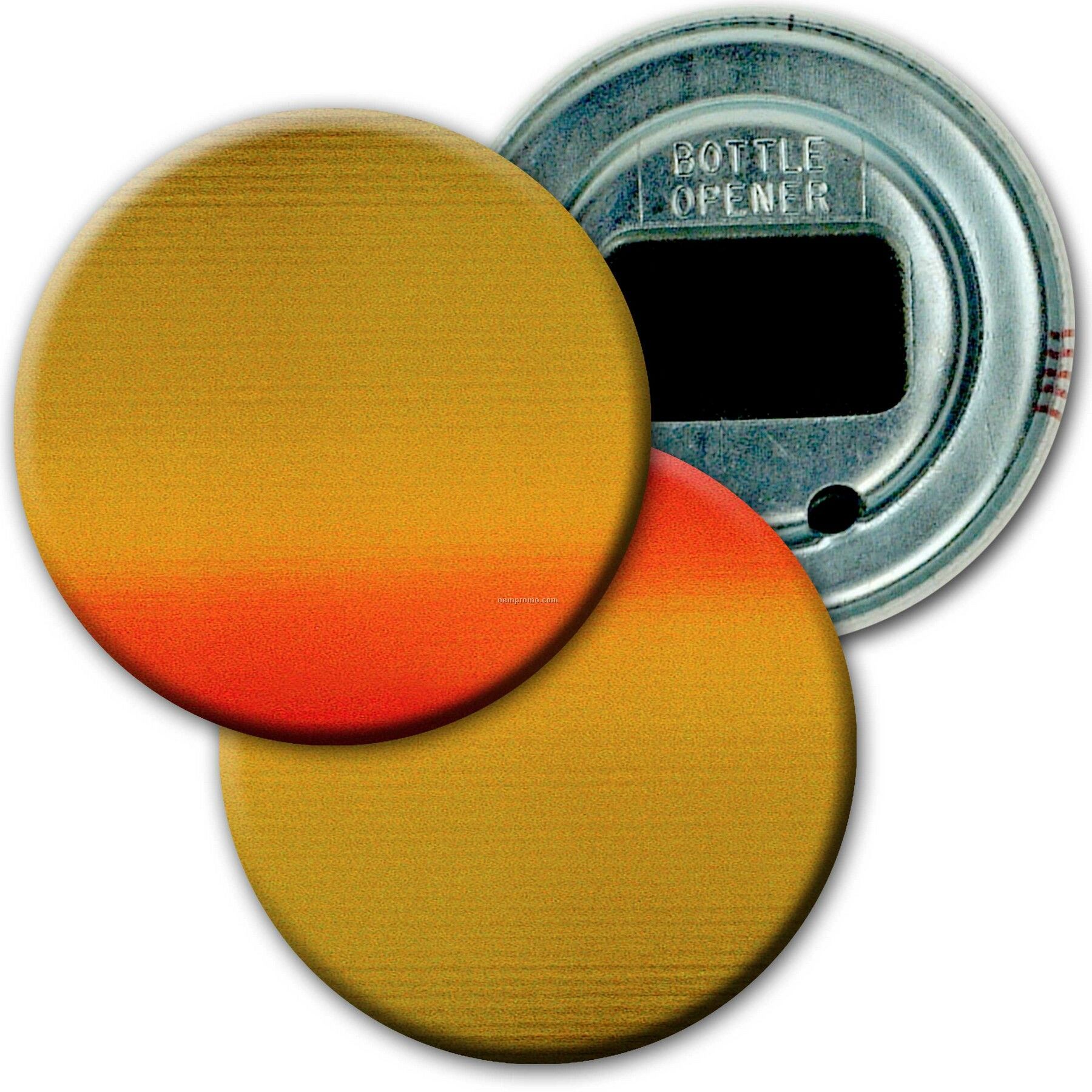 2" Diameter Round Bottle Opener W/3d Lenticular Images ( Blanks)