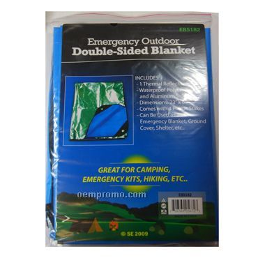 Emergency Outdoor Double Sided Blanket