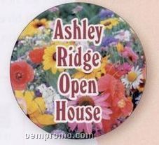 Round Quick And Colorful Paper Label (2 1/4" Dia)