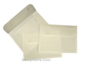 White Smooth Surface Envelope W/ Velcro Closure