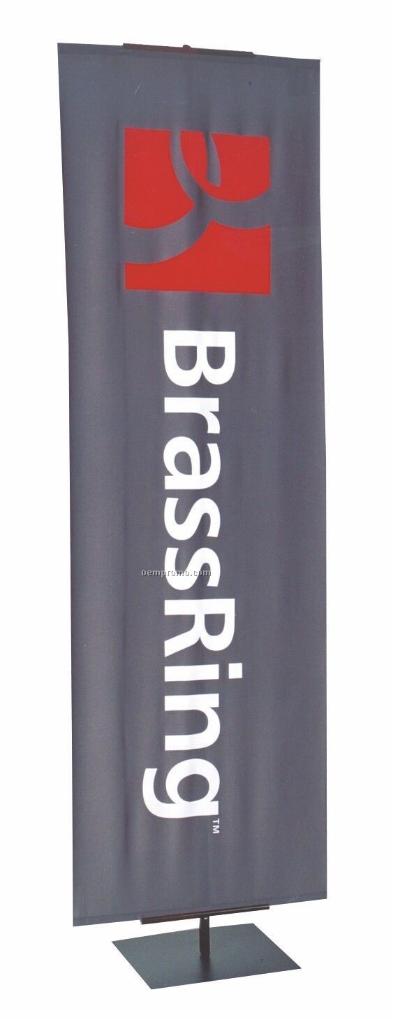 Rasterprint Banner W/Portable Stand (24