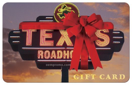 texas roadhouse holiday gift card promotion