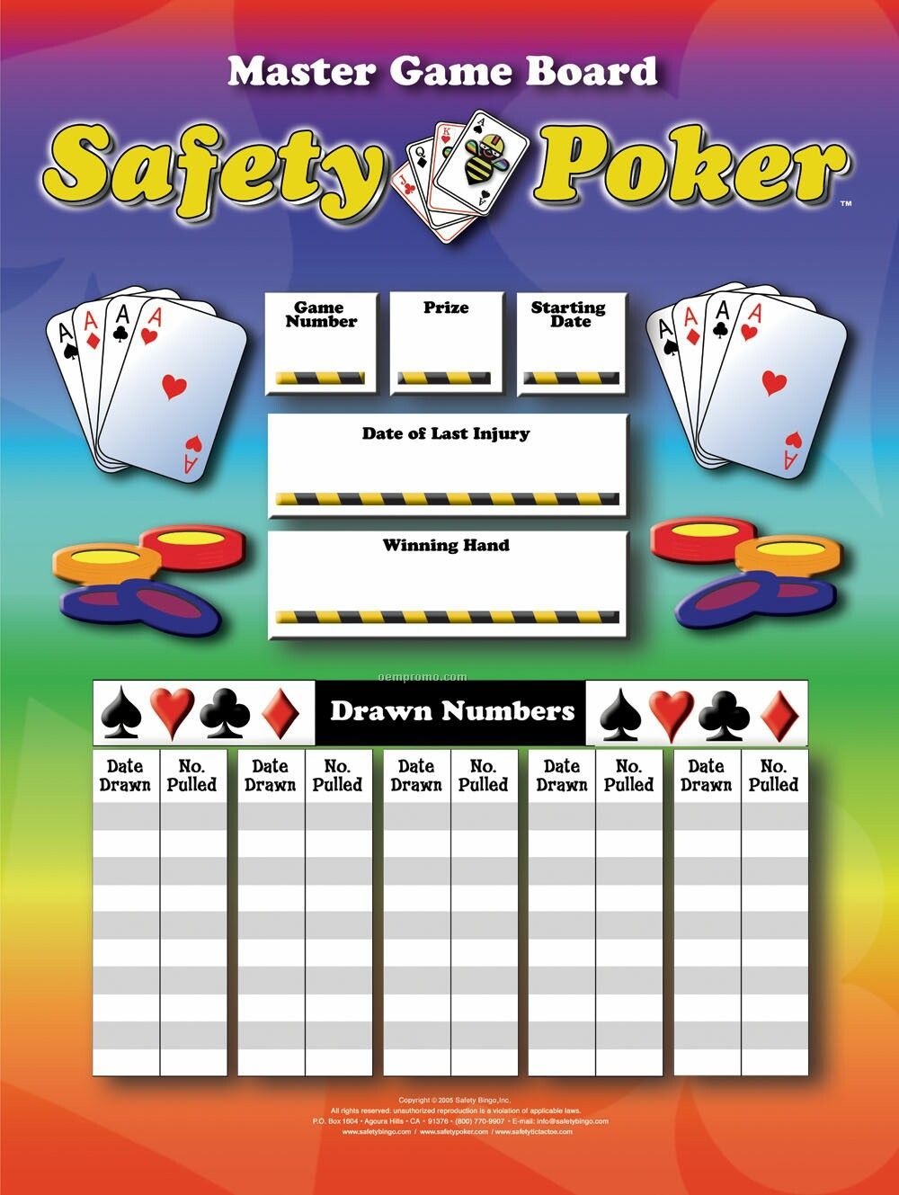 Safety Poker Or Custom Games & Boards