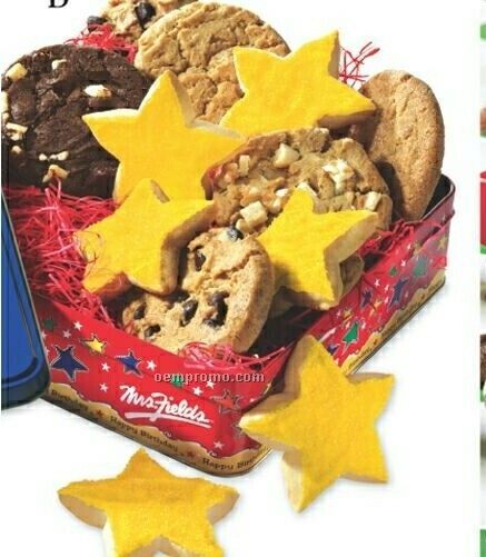 Shooting Star Tin W/ Cookie Combination