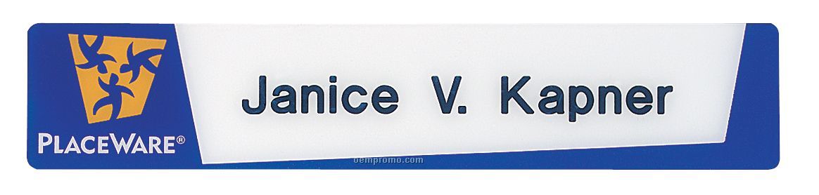 Acrylic Personalized Desk & Wall Nameplate - 2"X10"