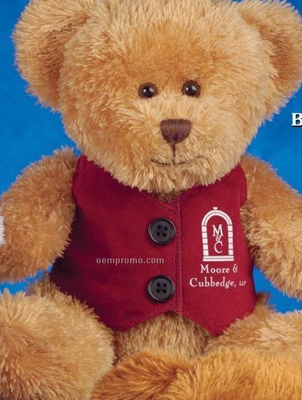 Bentley Bear Stuffed Light Brown Bear