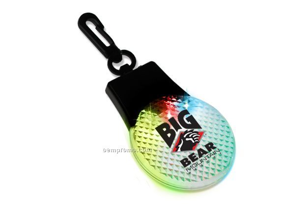 Go Strobe W Clear Lens And Red,Green,Blue LED W Clip Attachment