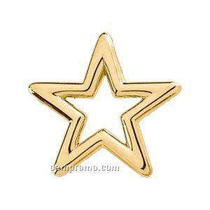 14ky Star Pendant Electroform