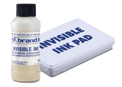 2 Oz. Invisible Ink Fluid W/ Ink Pad