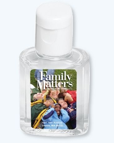 1 Oz. Compact Hand Sanitizer Bottle
