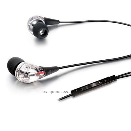 Iluv In-ear Earphones With Iphone/Ipod Remote And Mic.