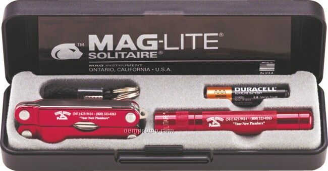 K3a Mag Lite Flashlight And Multi-tool Set