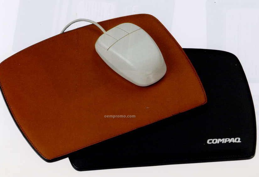 7-3/4"X10"X1/4" Man-made Leather Mouse Pad