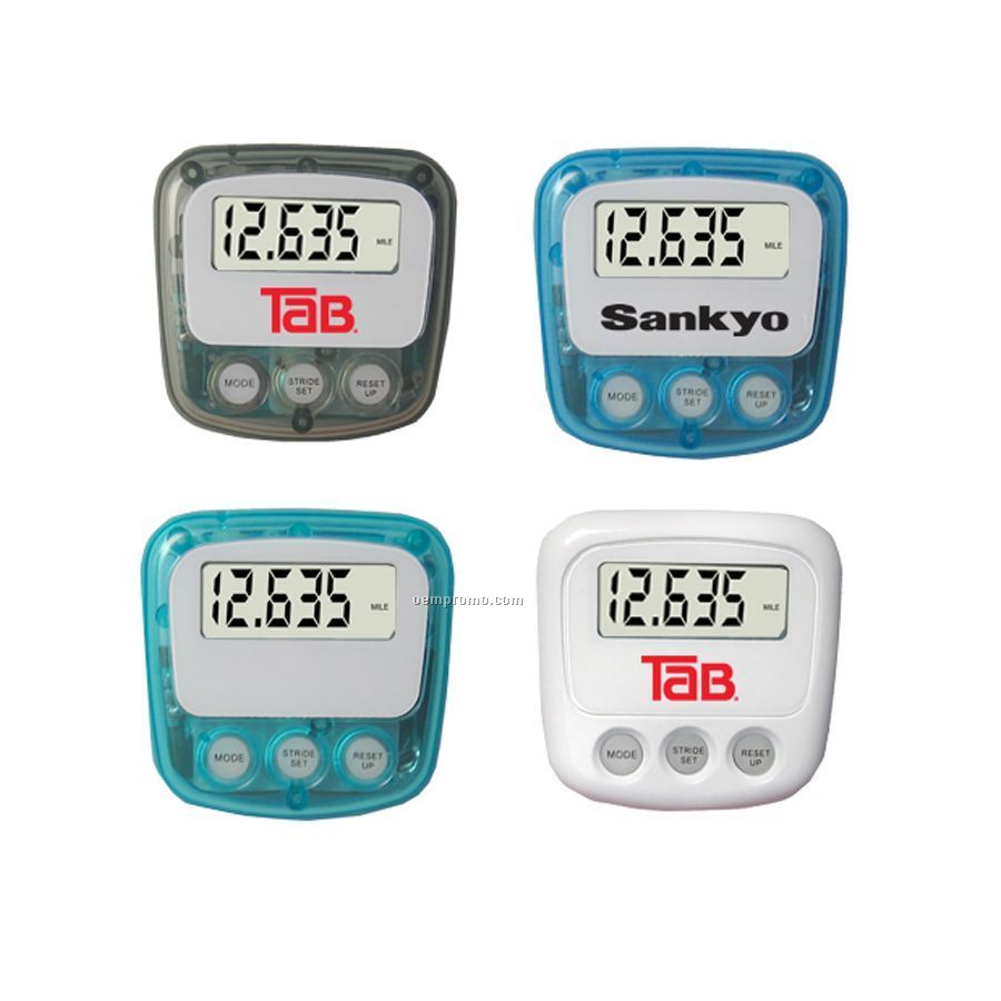 Pedometer With 3 Buttons