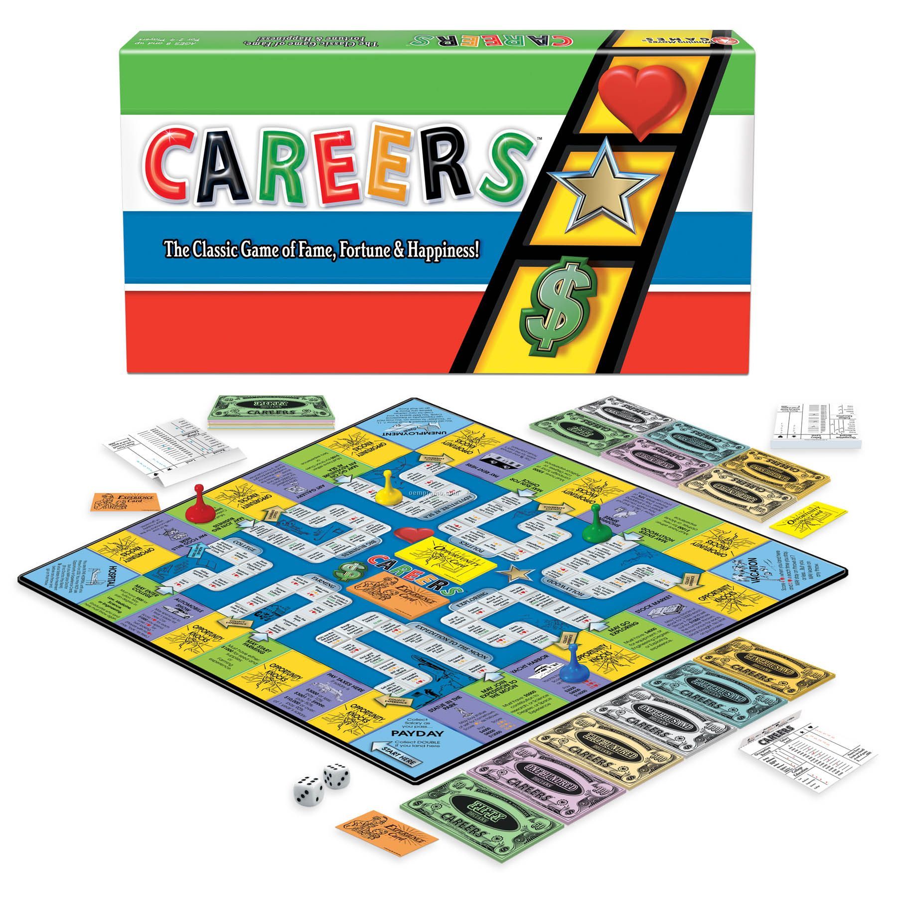 Winning Moves Careers Boardgame- 2-4 Players, Ages 8 & Up