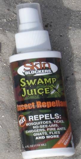 4 Oz. Custom Swamp Juice Insect Repellant Spray