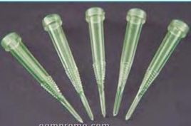 5" Clear Green Water Picks (100 Pack)