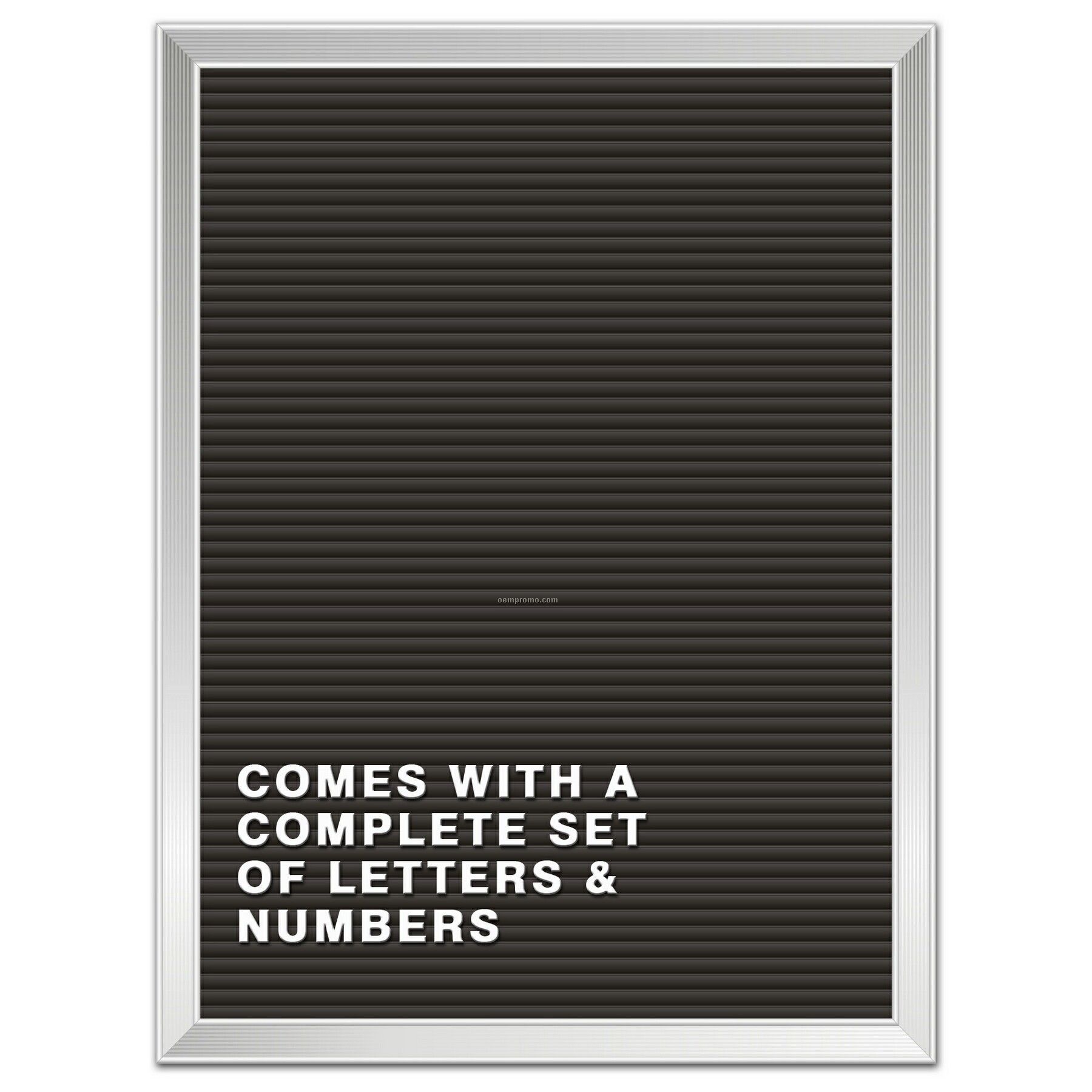 Old Reliables Letter Board W/ Aluminum Frame & Black Panel (18"X24")