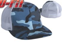 Ultra Fit One Camouflage Mesh Trucker's Cap