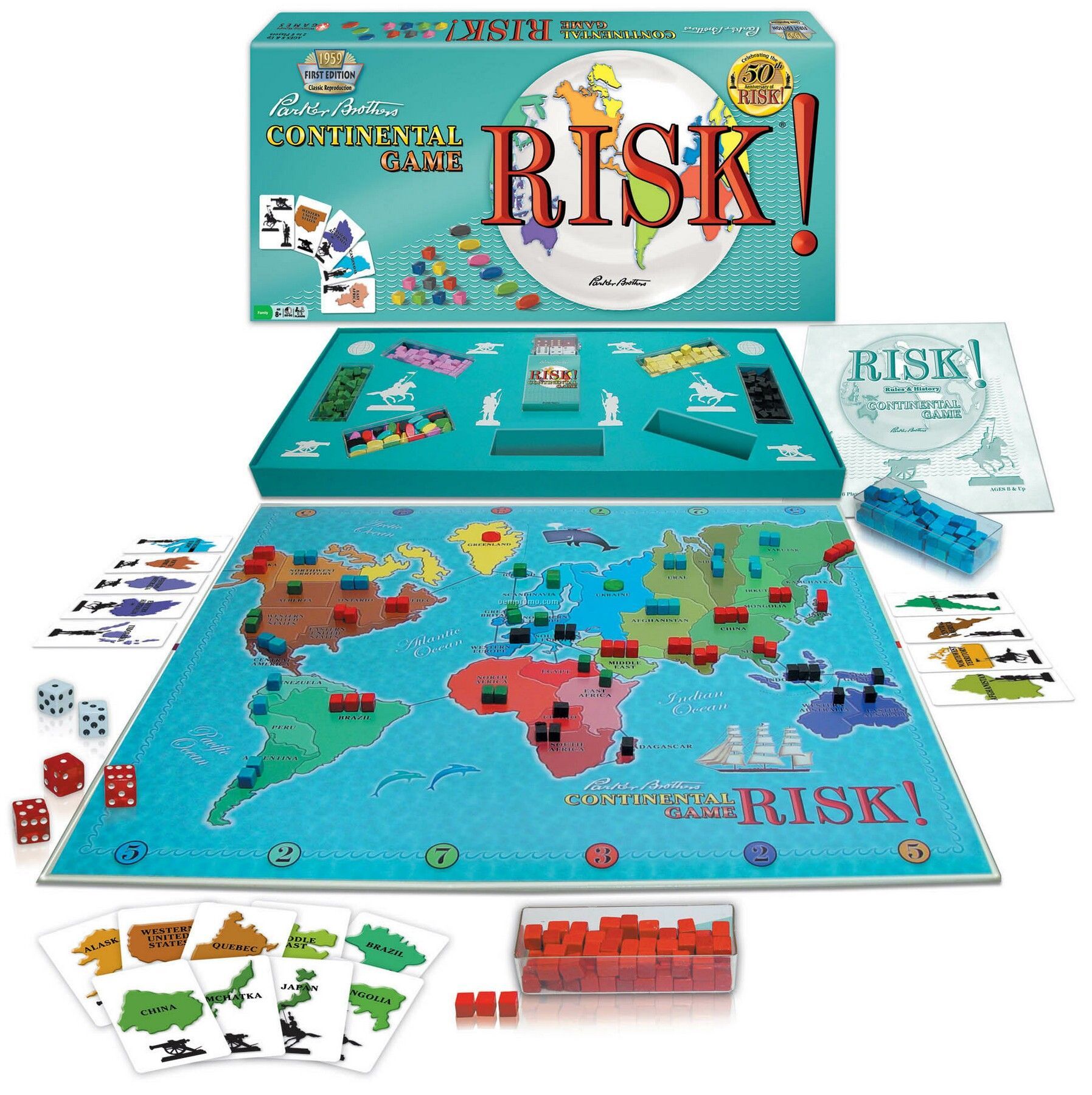 Winning Moves Risk 1959