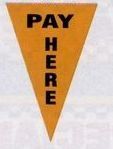 30' Stock Pre-printed Message Pennant Strings (Pay Here)