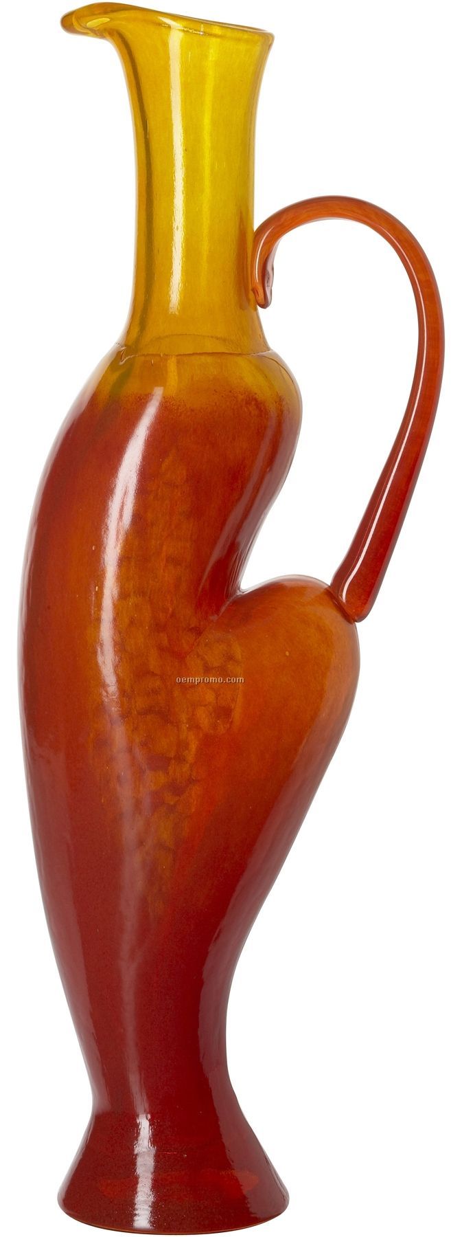 Corfu Curved Glass Pitcher By Kjell Engman