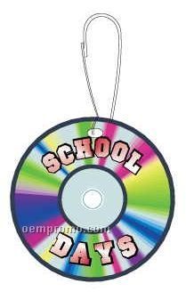 School Days Disc Zipper Pull