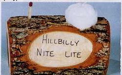 Barkwood Hillbilly Night Light