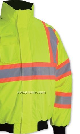 Class III Waterproof Hi-vis Federal Highway Jacket